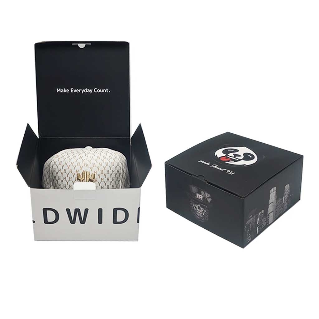 Corrugated hat boxes for shipping