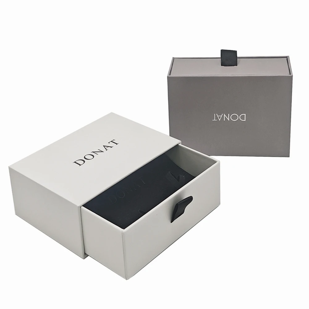Rigid drawer box – outer sleeve with inner tray luxury gift box