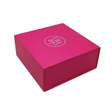Custom magnetic folding box with rigid construction for luxury gifts