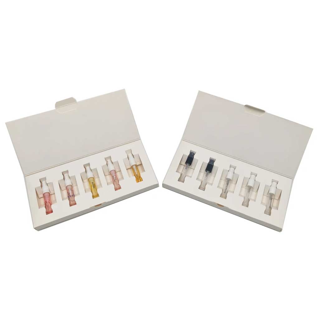 Paper card folding boxes with matte finish – ideal for fragrance and cosmetic brands
