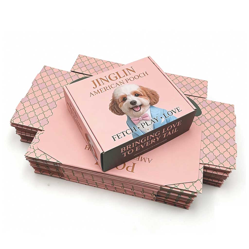Custom corrugated paper mailer box for sturdy shipping