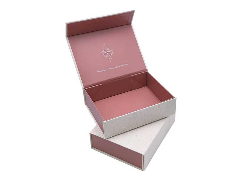 Magnetic rigid box structure and applications in luxury packaging