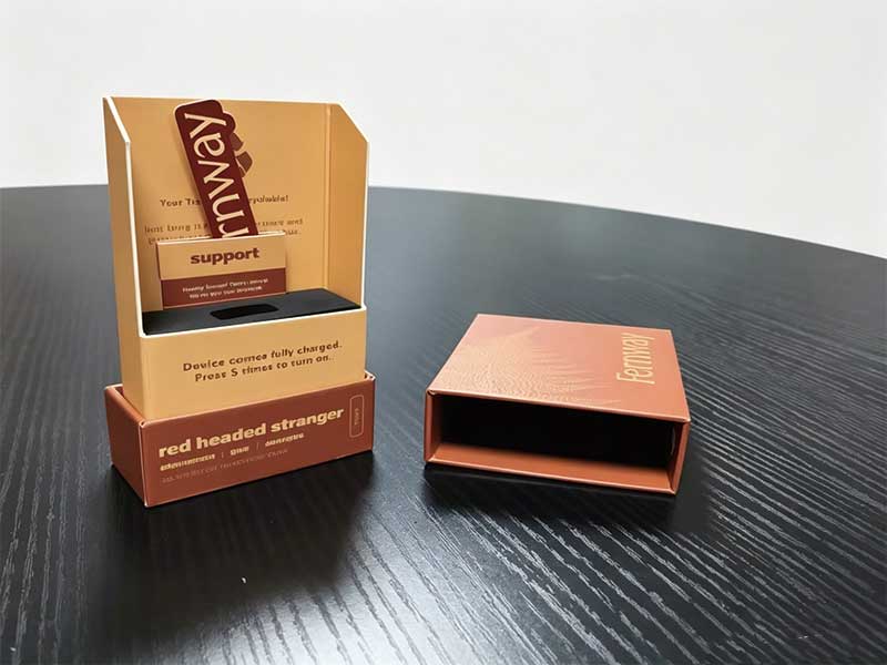 Custom CBD slider boxes with sponge insert for product protection