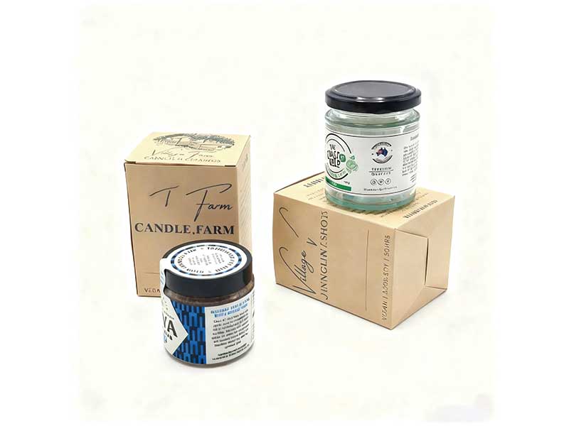 Custom paper candle boxes for small candle businesses