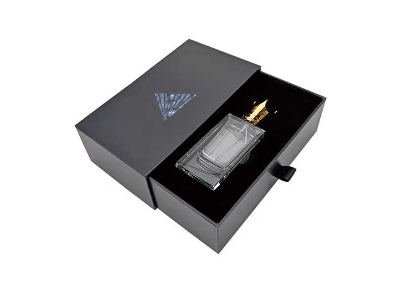 Custom drawer boxes for fragrance with elegant pull-out design