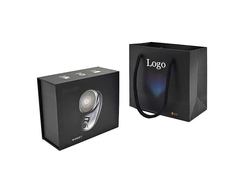 Rigid magnetic electronic packaging boxes for high-end devices