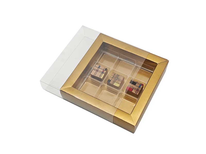 Custom folding paper boxes for chocolate