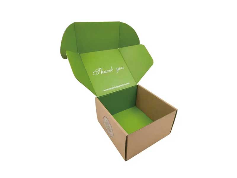 E-Commerce Boxes with CMYK inside print for unboxing experience