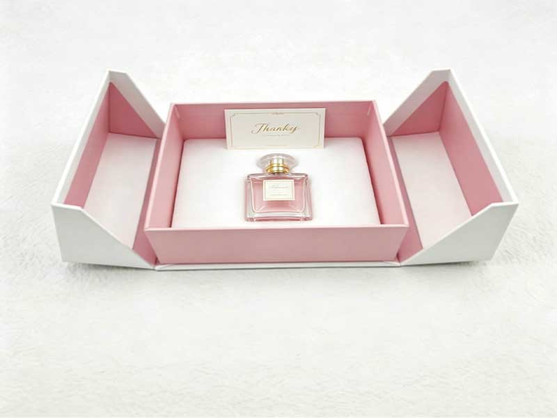 Custom luxury gift double-door box for perfume