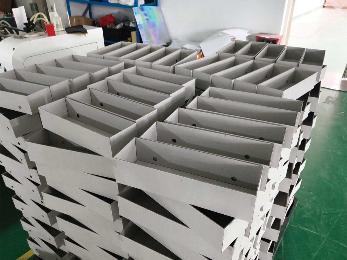 Rapid sample making of custom paper boxes – prototype and small-batch samples at Jinglin factory