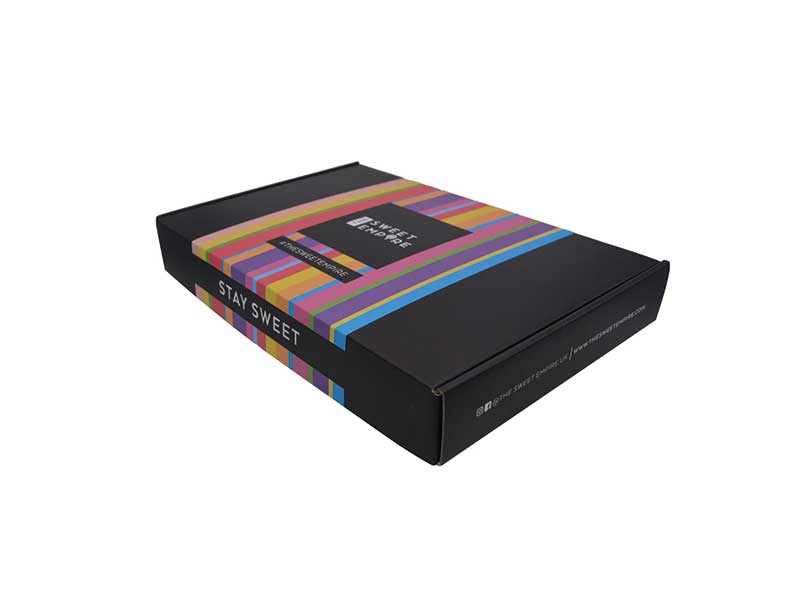 Custom print corrugated box for sweets