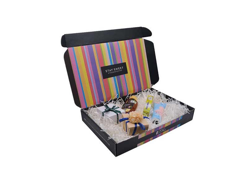 Custom printing corrugated shipping box for food