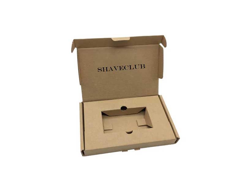 Custom kraft shipping box for jewelry with brand logo
