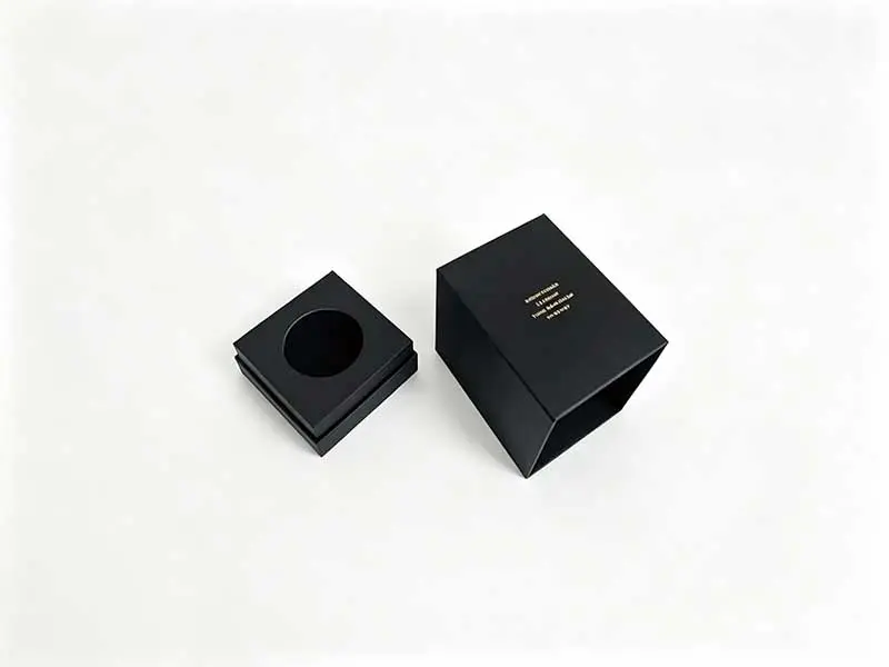 Recyclable lid and base boxes for perfume – sustainable rigid packaging