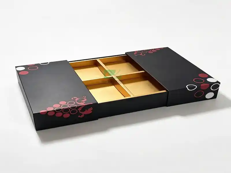 Customized chocolate gift box with brand logo printing